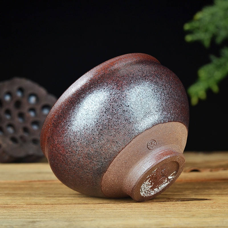 Chén Thiên Mục Nung Củi Cao Cấp Kèm Giấy Chứng Nhận