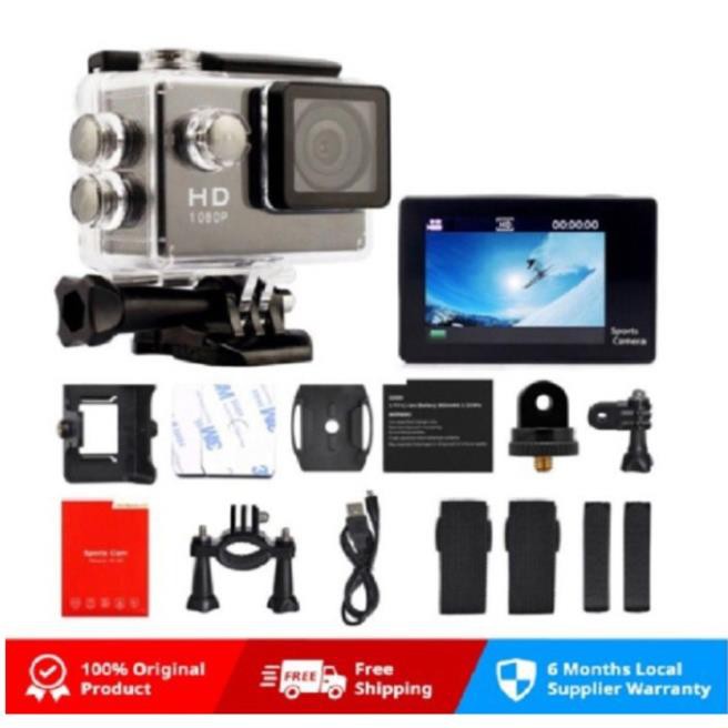 Mua ngay Camera Máy Ảnh,Máy Quay Phim,Camera Hành Trình Thể Thao Sport A9 Full HD 1080P [Freeship 10k]