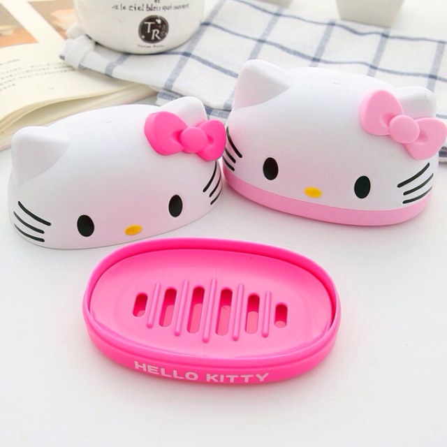 Hộp đựng xà bông Hello Kitty