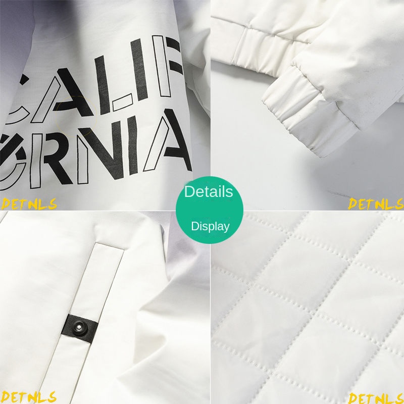 Áo khoác cotton lót nhung dày dặn thời trang thu đông cho nam chất lượng cao