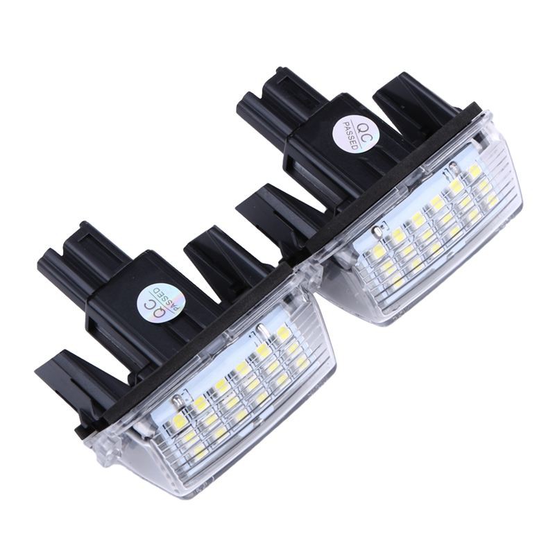 Set 2 đèn LED chiếu sáng biển số xe hơi Toyota Camry