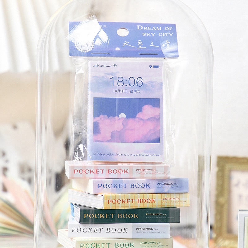 Tập 100 tờ giấy dùng để trang trí sổ, planner, album, penpal 🌿