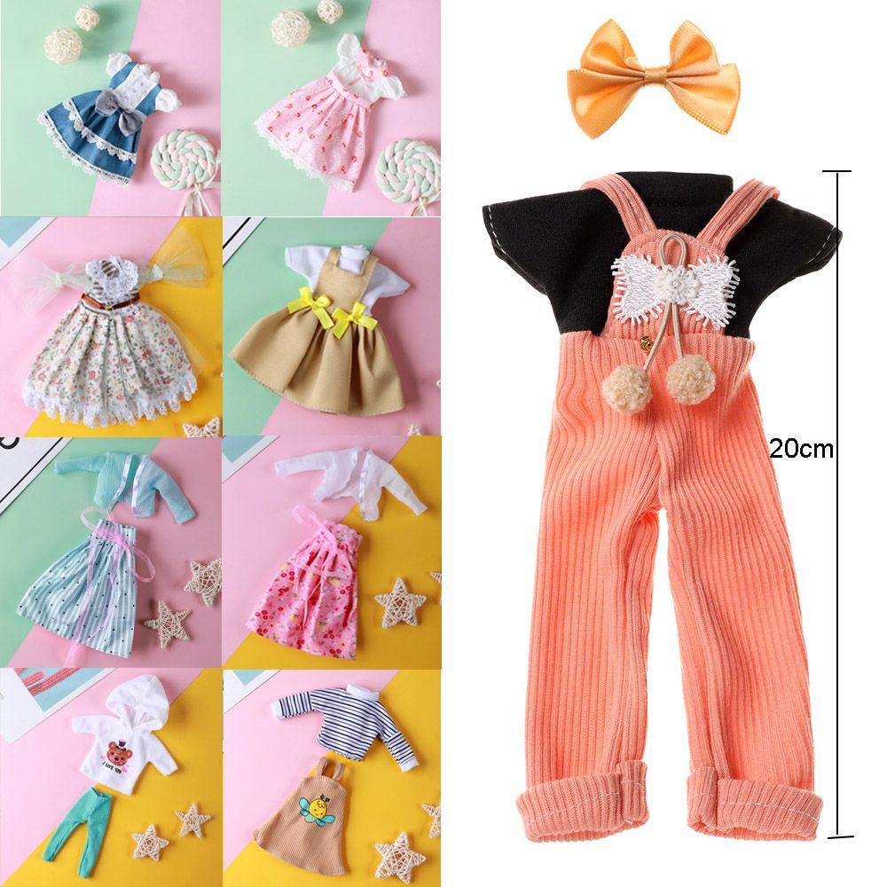 Đầm Đồ Chơi Búp Bê Ca Rô Đáng Yêu 1 / 6