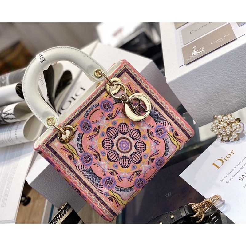 TÚI DIOR THỔ CẨM SIZE 24CM
