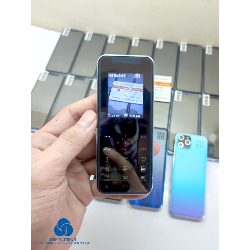 Điện thoại mini H666 hỗ trợ 2 sim 2 sóng online,...Tích hợp nhiêu ứng dụng