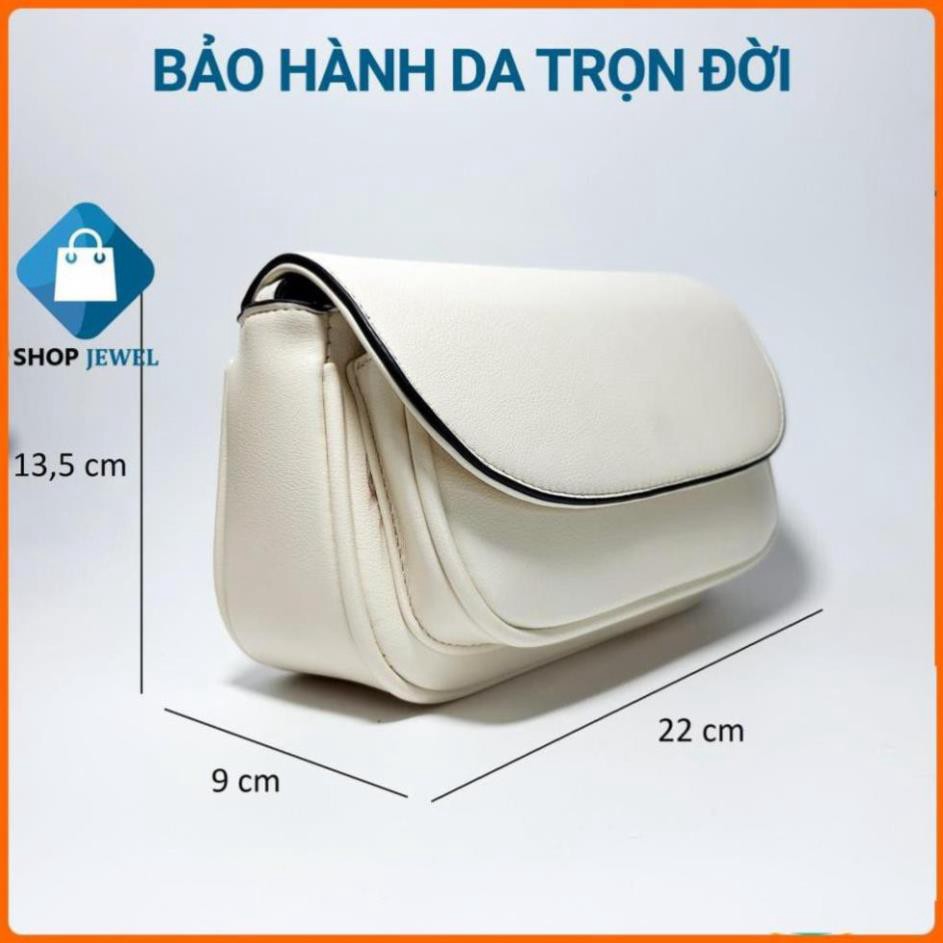 nam2 [Vừa Về] Túi Đeo Chéo Nữ, Cặp Đeo Chéo Nữ Thời Trang Công Sở Kiểu Dáng Dễ Thương Da Mềm, Mịn - Shop Jewel nam2