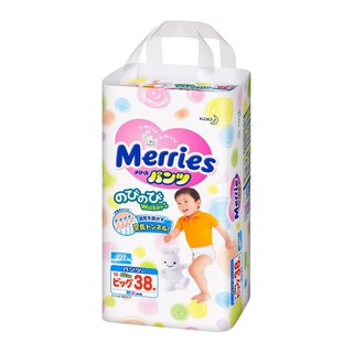 Bỉm Merries cộng miếng Tã Quần XL50