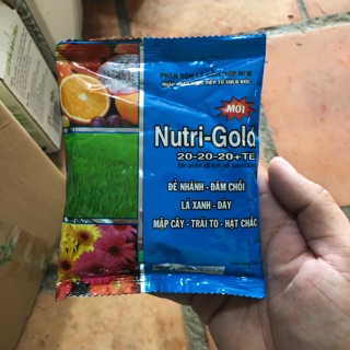 Nutri-gold 20- 20- 20+ te - phân bón lá nhập khẩu châu âu