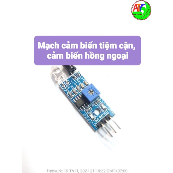 Mạch cảm biến chuyển động, cảm biến tiệm cận, thu phát hồng ngoại, radar, vi sóng