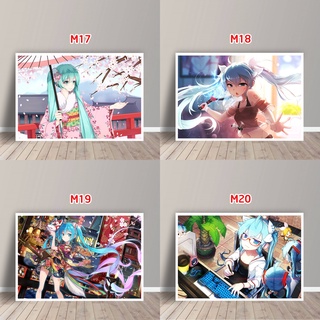 Tấm Postcard Cao Cấp Hatsune Miku