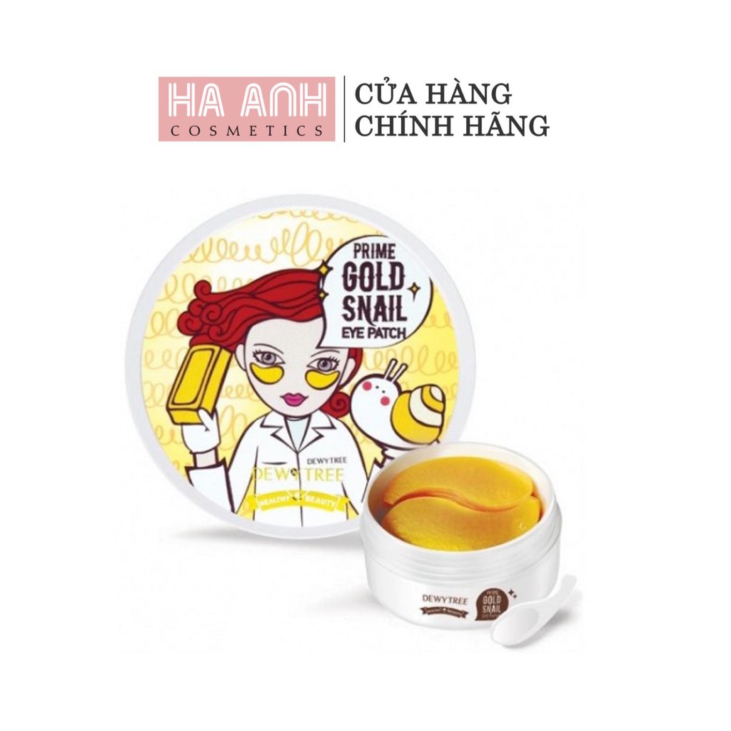 Mặt nạ mắt DewyTree Prime Gold Snail Eye Patch