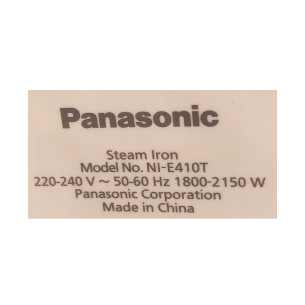 Bàn ủi hơi nước Panasonic PABU-NI-E410TMRA