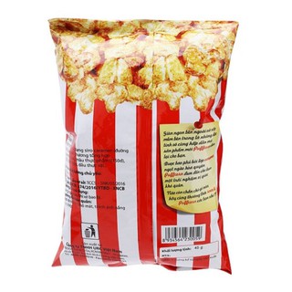 Snack Puff Corn vị caramen gói 45g