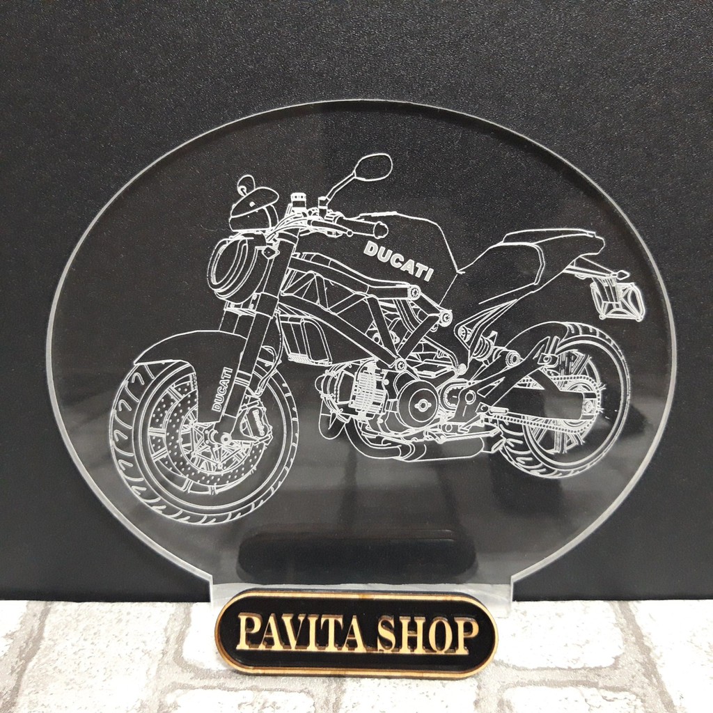 Tấm mica khắc hình PAVITA, dùng để thay thế hình trên đèn ngủ led 3d trang trí