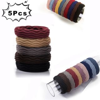 SET 5 THUN CỘT TÓC NHIỀU MÀU KIỂU HÀN QUỐC