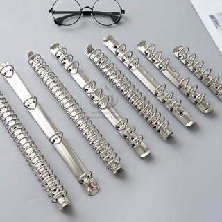 KHÓA CÒNG BÌA SỔ TAY A6 6 KHOEN (DÀI 17.1 CM, KHOEN 2CM)