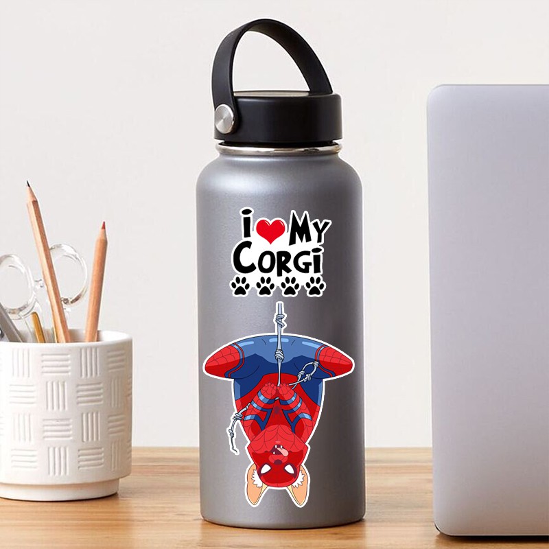 Chủ Đề Corgi | Sticker Dán Điện Thoại, Sticker Dán Nón Bảo Hiểm, Sticker Dán Xe Máy, Sticker Dán Vali