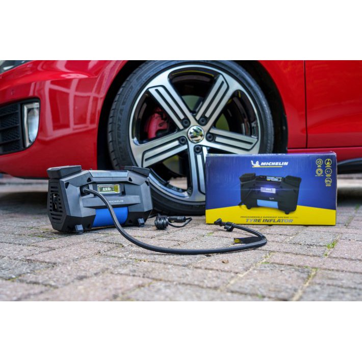 Máy bơm ô tô, bơm khí nén siêu tốc Michelin 12314  bơm trong 85 giây