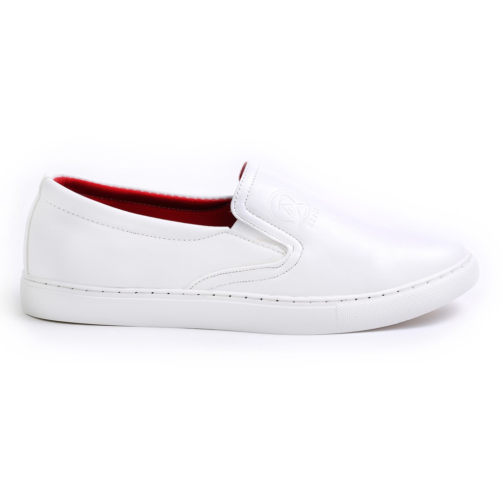 Giày Slip On Nam Aroti Đế Khâu Chắc Chắn Phong Cách Đơn Giản Màu Trắng - M498-TRANG(VT)-Kèm Vòng Tay Phong Thủy | BigBuy360 - bigbuy360.vn