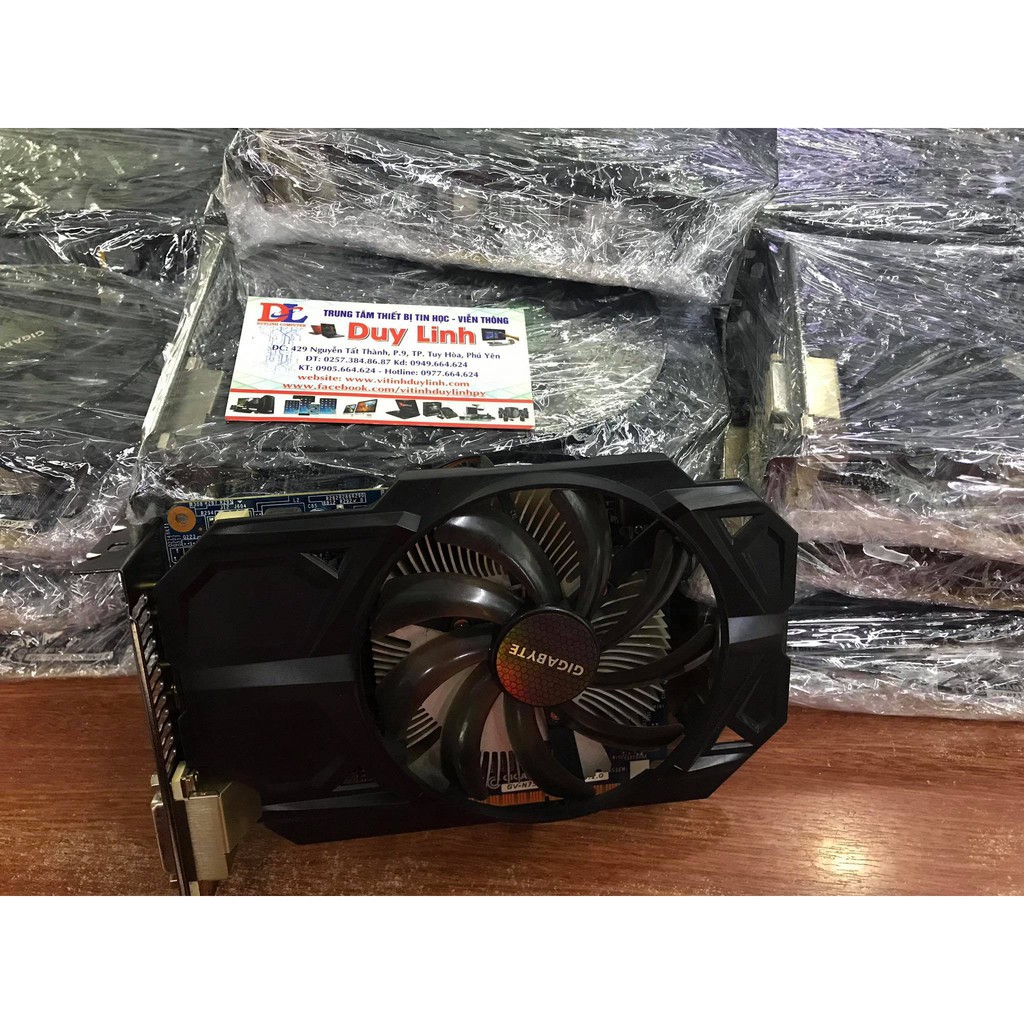 Vga Gigabyte 750ti 2G bảng 2 fan đẹp ngon lành 21