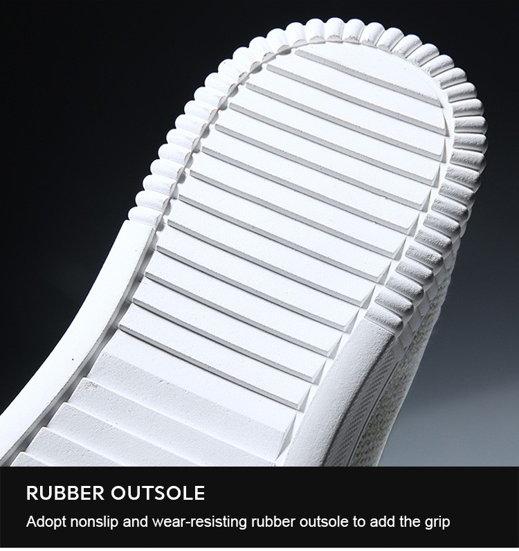 Giày sneaker nam cột dây bằng vải canvas cổ cao cá tính thời trang