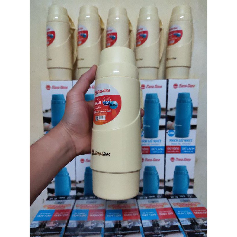 Phích Nước Cá Nhân,  Bình Giữ Nhiệt, Pha Trà, Cafe Cao Cấp 450ml RD 04528 N1 Rạng Đông