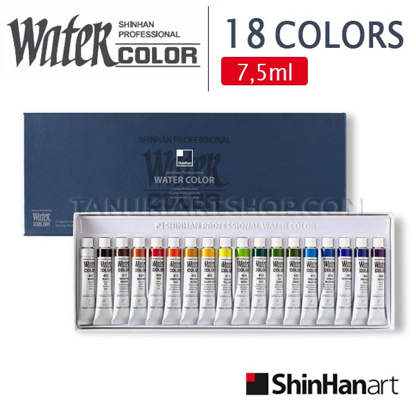 Màu nước ShinHan Professional 12,13,18,20,24,30 màu