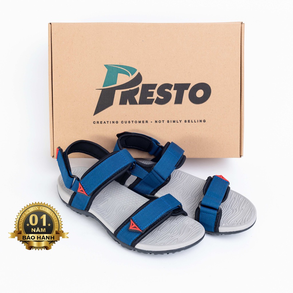 Giày Sandal Nam Nữ PRESTO Năng Động (Xám) - VL03