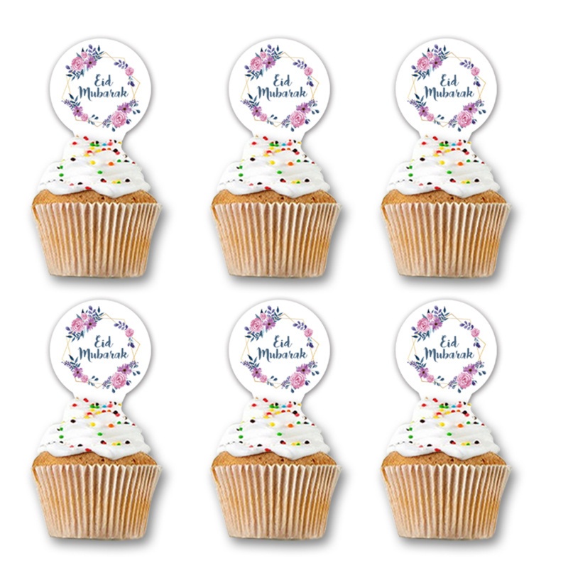 Set 20 Bánh Cupcake Trang Trí Tiệc Sinh Nhật Cho Bé