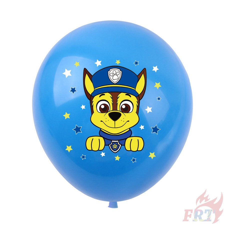 Bong bóng trang trí sinh nhật 12 inch seri paw patrol dễ thương