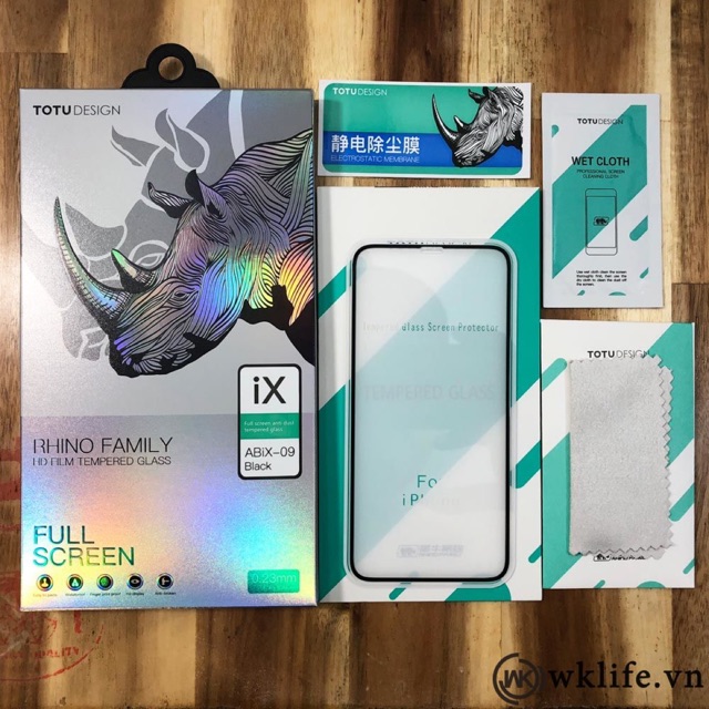 Kính cường lực TOTU iPhone X