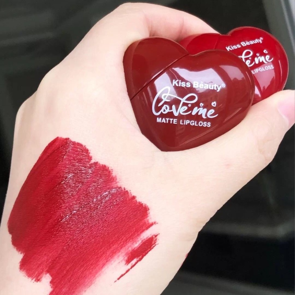 Son Môi KISS BEAUTY Chống Thấm Nước Và Chống Dính Cao Cấp