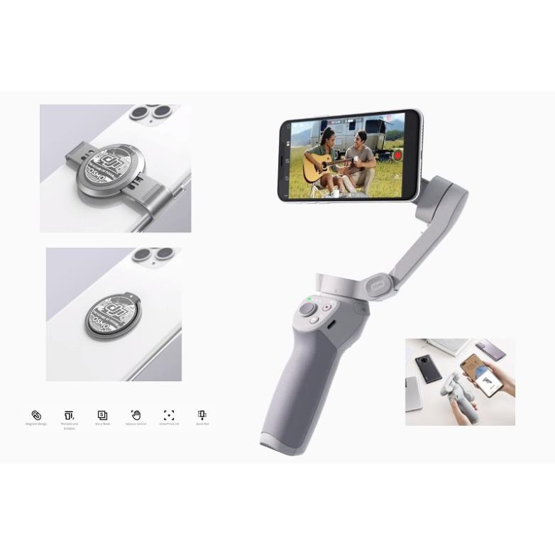 DJI Osmo Mobile 4 - Tay cầm chống rung cho điện thoại