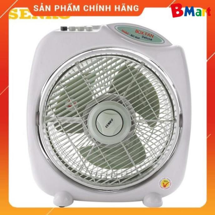 Quạt bàn, quạt tản, quạt hộp Senko BD1012 - Hàng chính hãng - Bảo hành 12 tháng  - BM