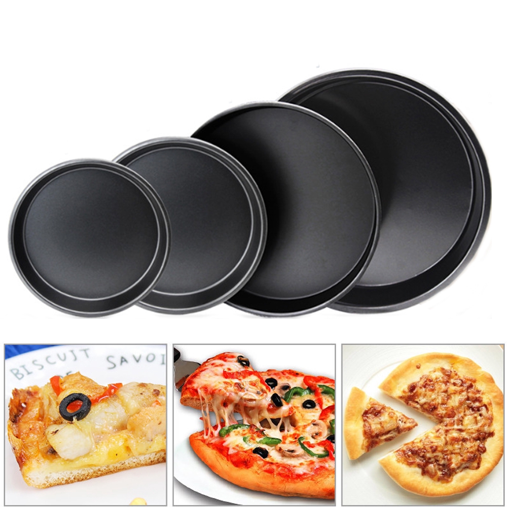 Khuôn Nướng Bánh Pizza Chống Dính Bằng Thép Carbon