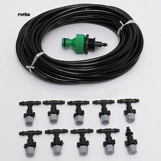 Bộ ống nước và phụ kiện để tạo hệ thống tưới cây phun sương trong vườn 10m