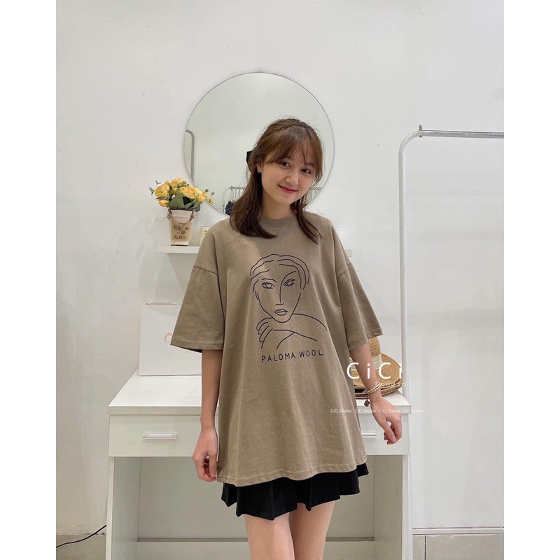 [Mã WASTUP giảm 10% tối đa 30K đơn 99K] Áo thun hình người nét vẽ - 3158 | BigBuy360 - bigbuy360.vn