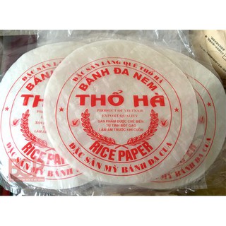Bánh tráng tròn dùng để ăn gém hoặc gói chả giò