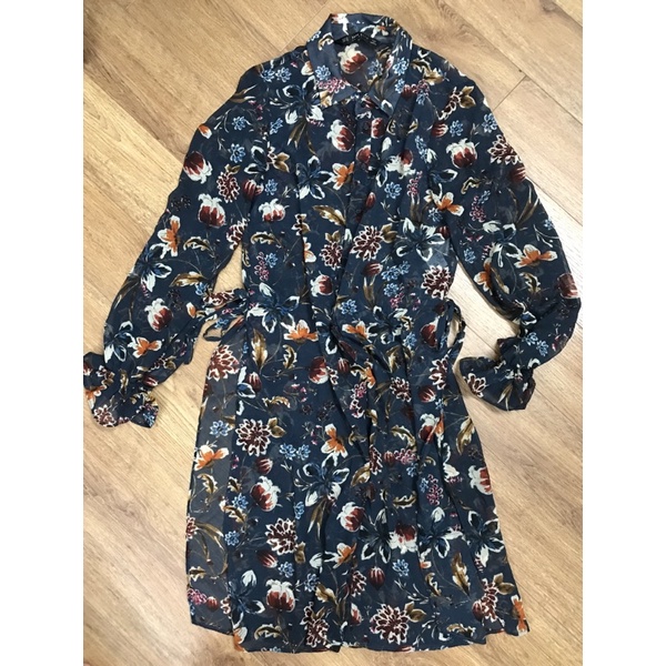 Pass sơ mi Zara giả váy