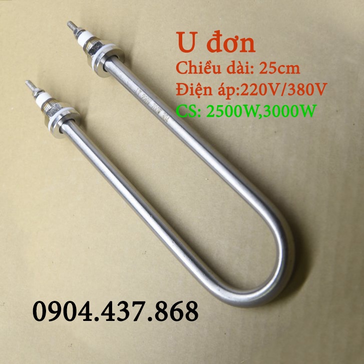 Thanh nhiệt nồi phở ,bánh cuốn 220v/500w/700w/1kw/1,5kw/2kw/2,5kw/3kw/4kw chất lượng cao
