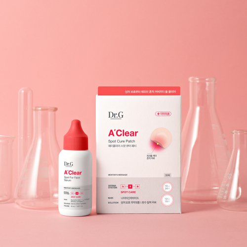 Set Serum Trong Suốt Dr.G A'Clear Kèm Miếng Vá 39P