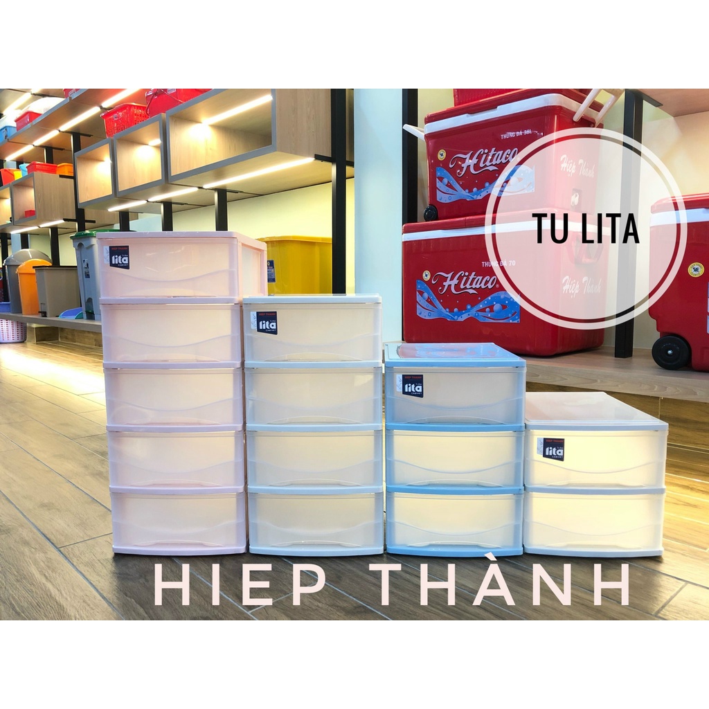 Tủ Nhựa Mini Lita 5 Ngăn Kéo- Nhựa Hiệp Thành