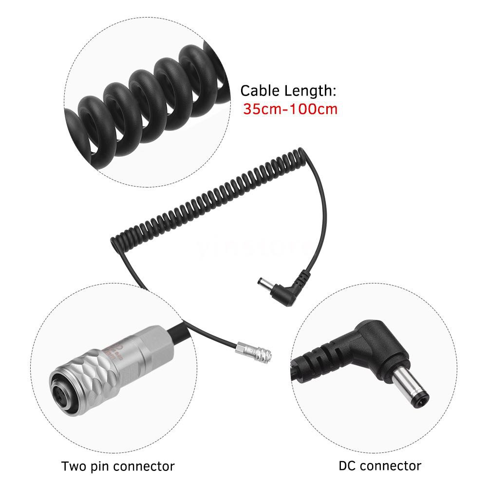 yins♥Andoer Blackmagic Pocket Cinema Camera 4K (BMPCC 4K) Camcorder Locking DC Power Cable Wire | BigBuy360 - bigbuy360.vn