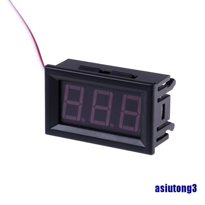 Vôn kế DC 3 DÂY kỹ thuật số LED 0,56 inch Bảo vệ kết nối ngược DC 0V-30.0V