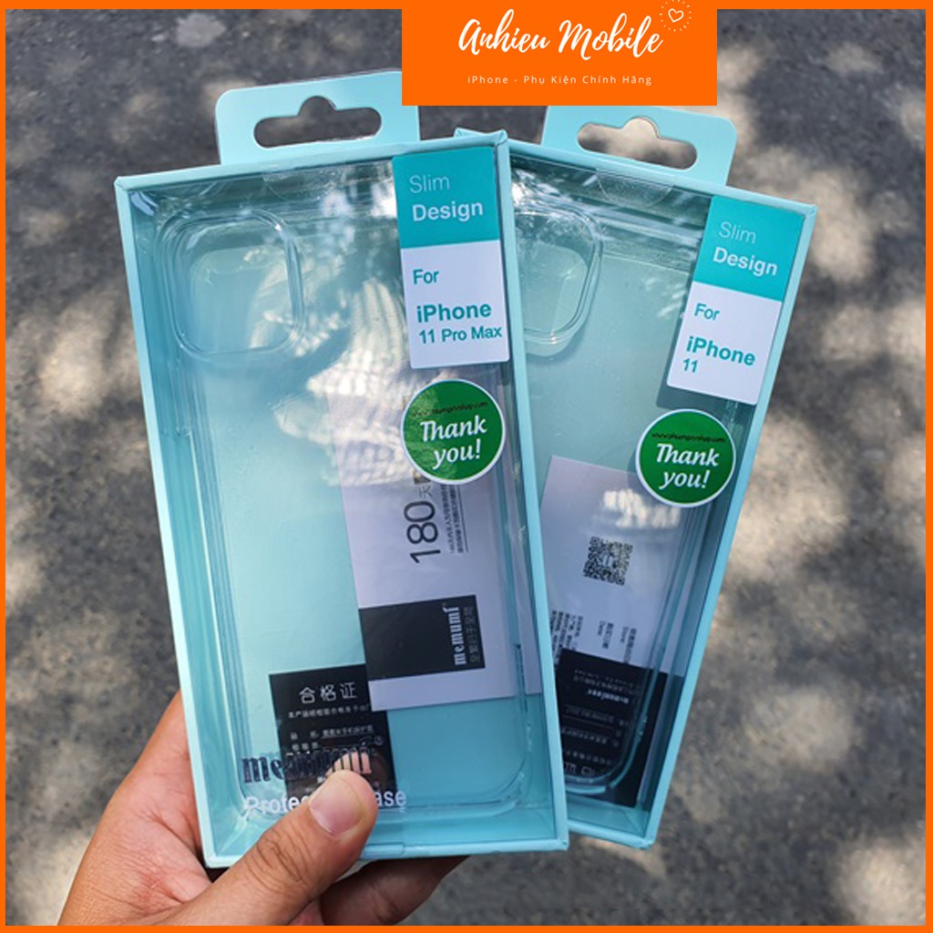Ốp Trong Chống Sock Memumi Chính Hãng Cho iPhone 11/11 Pro/11 Pro Max