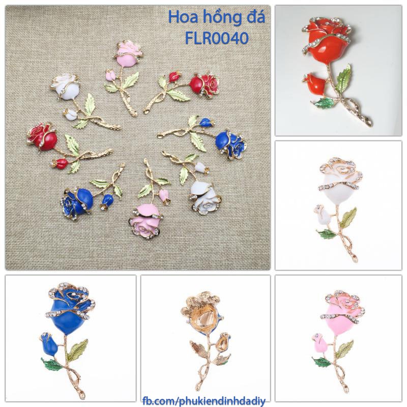Hoa Hồng - FLR0040 - Phụ kiện đính điện thoại
