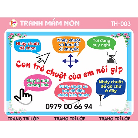 DECAL TRANG TRÍ LỚP - PHÒNG TIN HỌC TH-003