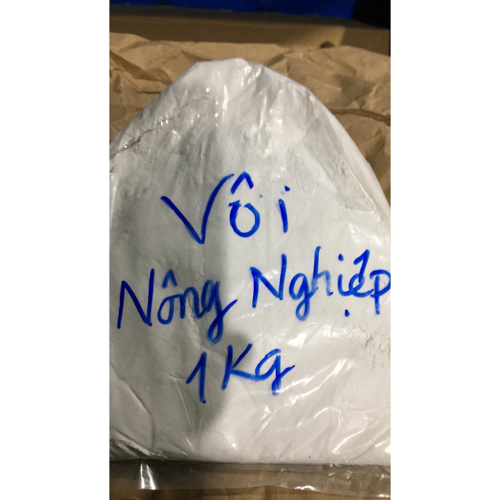 vÔI NÔNG NGHIỆP 1 KG XỬ LÝ GIÁ THỂ SÁT KHUẨN TRONG NÔNG NGHIỆP