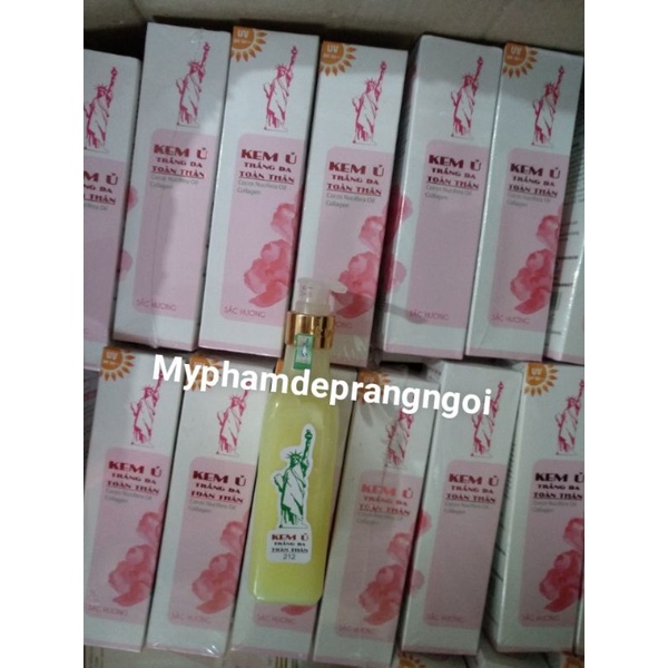 KEM Ủ SẮC HƯƠNG TRẮNG DA 200ml