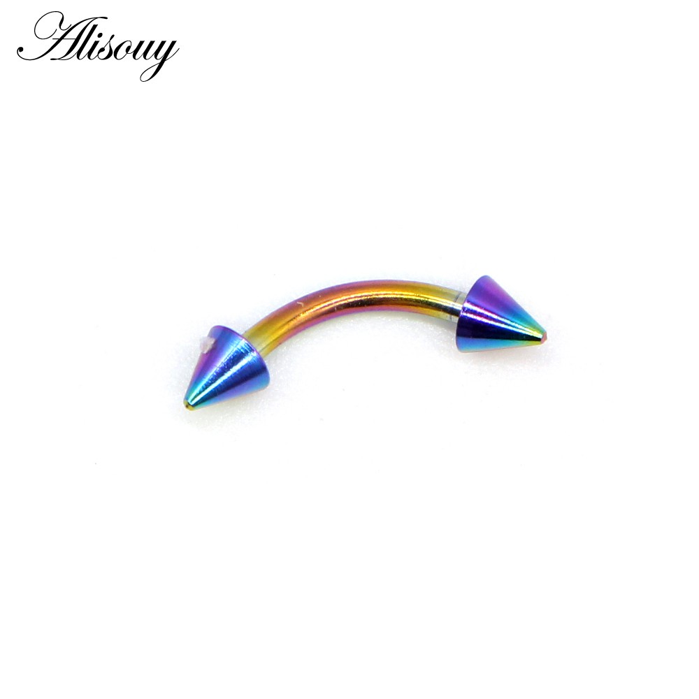 Alisouy 1 Khuyên Mũi / Tai / Mũi / Môi Bằng Thép Không Gỉ
